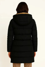 Women's Insulated Puffer Jacket - Warm Winter Coat for Autumn and Winter Weather