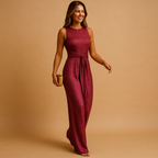 Women's Sequin Sleeveless Jumpsuit | Elegant Party Outfit for Special Occasions