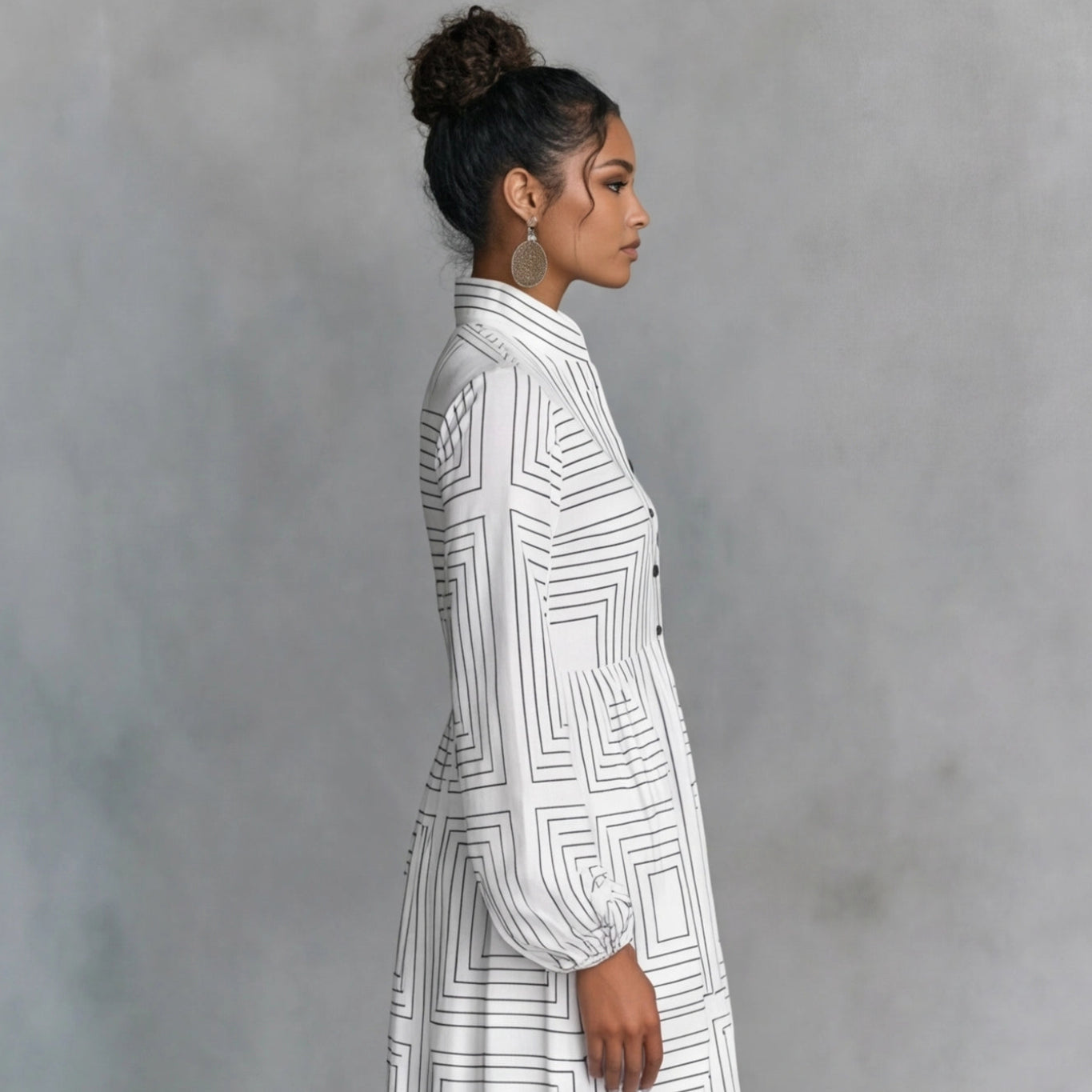 Long Sleeve Pleated Maxi Dress for Women UK – Garden Party & Summer Occasion Wear